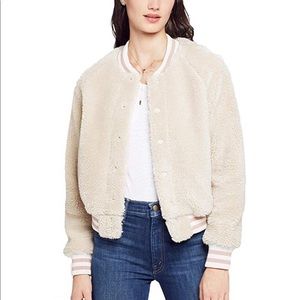 Mother Letterman Teddy Jacket